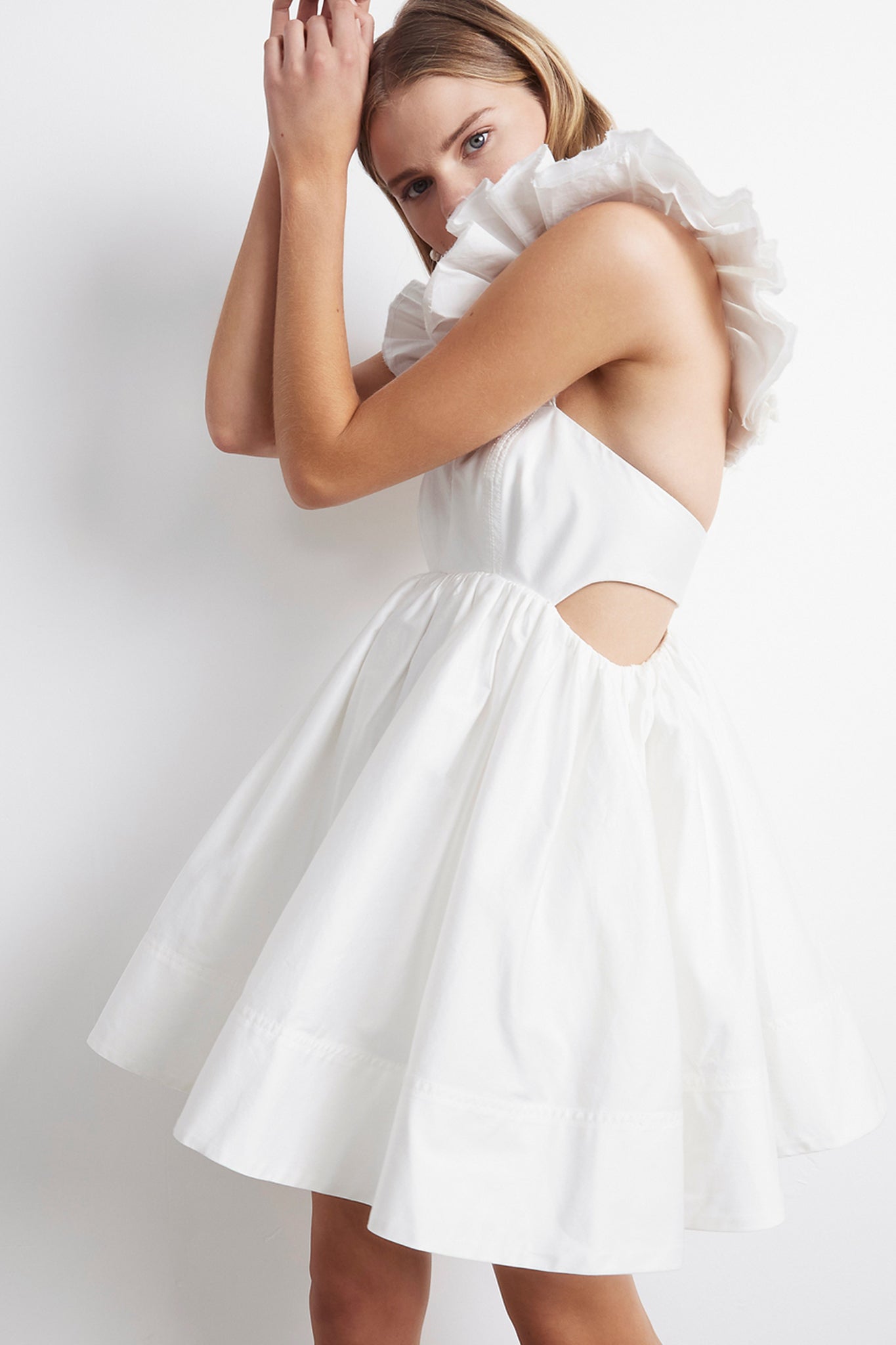 Midsummer Mini Dress | Ivory | Aje – Aje